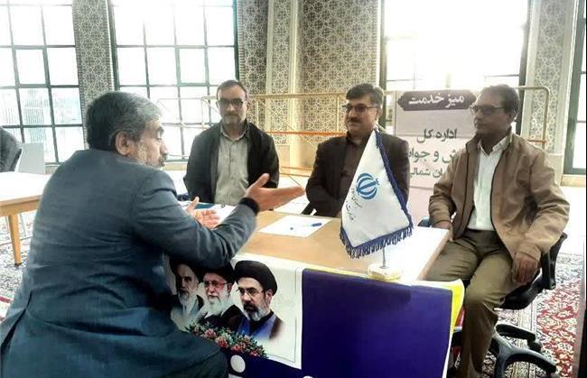 بررسی مطالبات ورزشکاران و جوانان خراسان‌شمالی در میز خدمت