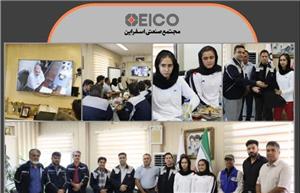 تقدیر از بانوان جودوکار آکادمی جودوی مجتمع صنعتی اسفراین