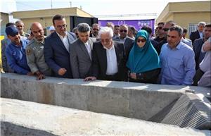 با حضور معاون رئیس‌جمهور؛ تصفیه‌خانه فاضلاب شهرک صنعتی شیروان به بهره‌برداری رسید