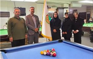 استقبال بانوان خراسان شمالی از بیلیارد؛ ۷۱ هنرجو پای میز آموزش رایگان