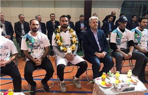 قهرمان دوومیدانی کشور پیام «قرار همدلی» را به مردم خراسان شمالی رساند