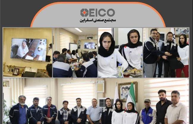 تقدیر از بانوان جودوکار آکادمی جودوی مجتمع صنعتی اسفراین