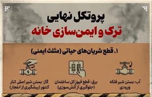اینفوگرافیک | ایمن سازی خانه قبل از ترک آن