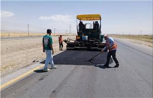 افزایش ۲۷۵ درصدی عملیات لکه گیری محورهای مواصلاتی خراسان شمالی