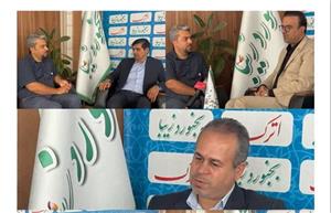 حضور جمعی از مدیران در دفتر بجنوردزیبا به مناسبت روز خبرنگار
