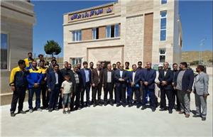 افتتاح ساختمان سبز اداره گاز شهرستان راز و جرگلان